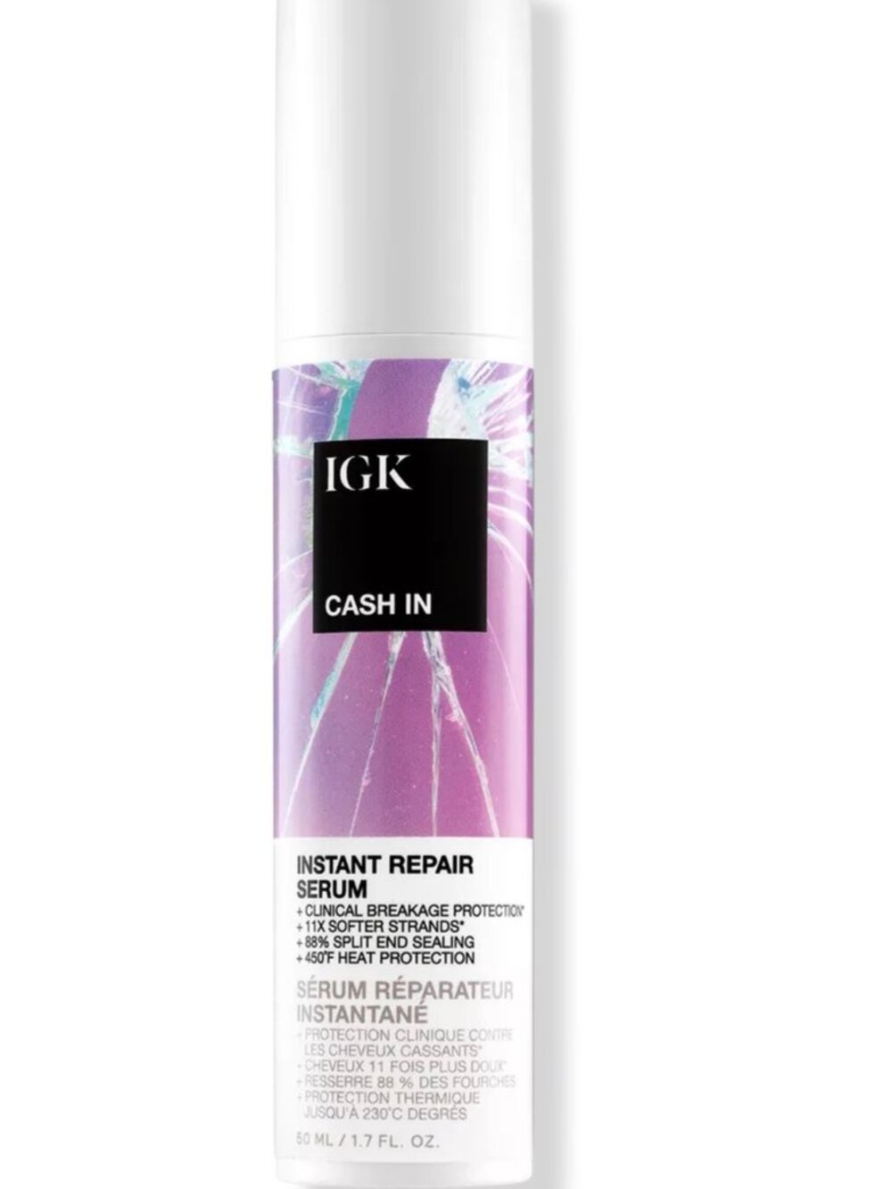 IGK Cash In Instant Repair Serum 1.7 oz.